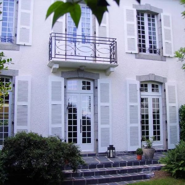 Au Fil de l'Aulne，位于Roudouallec的酒店