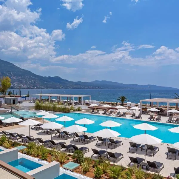 Horizon Blu Boutique Hotel，位于Akrogiali的酒店