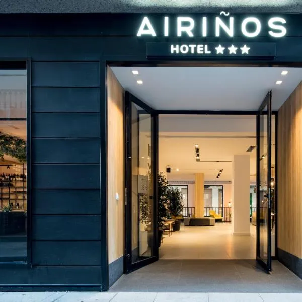 Hotel Airiños 3*，位于坎加斯德穆拉索的酒店