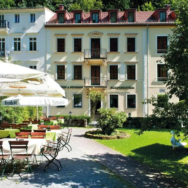 Kurparkstübl Bad Schandau，位于霍恩斯泰因的酒店