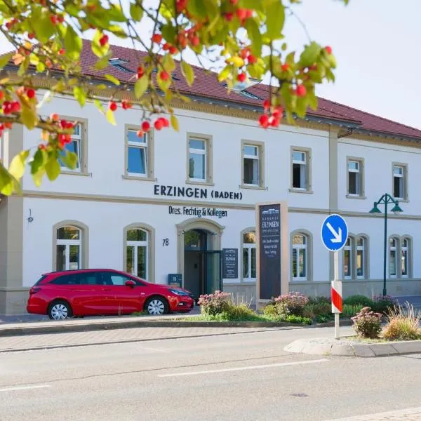 Bahnhof-Erzingen, hotel, coffee & more，位于Küssaberg的酒店