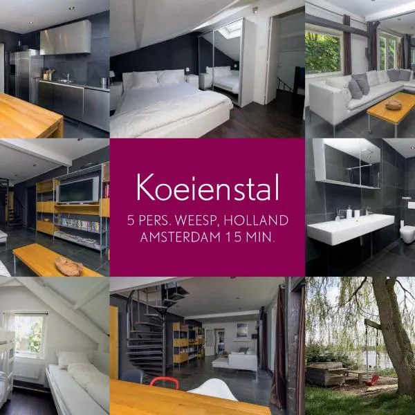 Koeienstal, Private House with wifi and free parking for 1 car，位于韦斯普的酒店