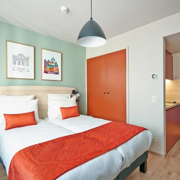 Appart'City Confort Bruxelles Centre Gare du Midi，位于布鲁塞尔的酒店