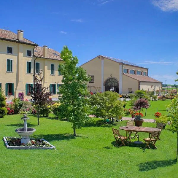 琉璃玫瑰庭院农家乐，位于Guarda Veneta的酒店