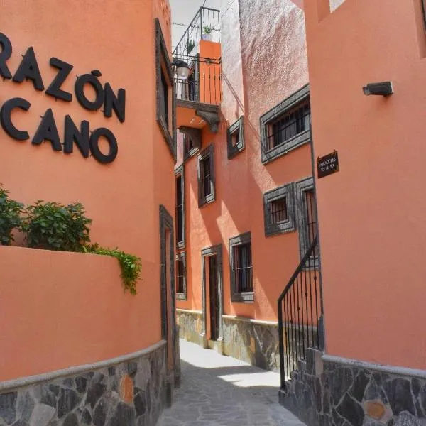 Hotel Corazón Mexicano，位于La Valenciana的酒店
