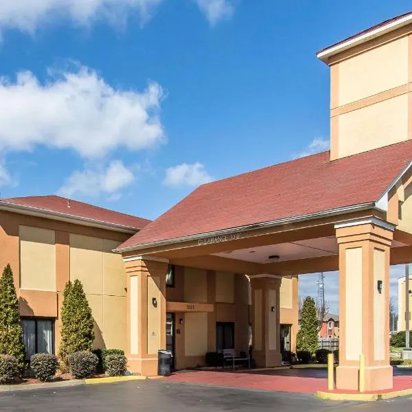 Quality Inn & Suites Memphis East，位于Shelby Farms的酒店