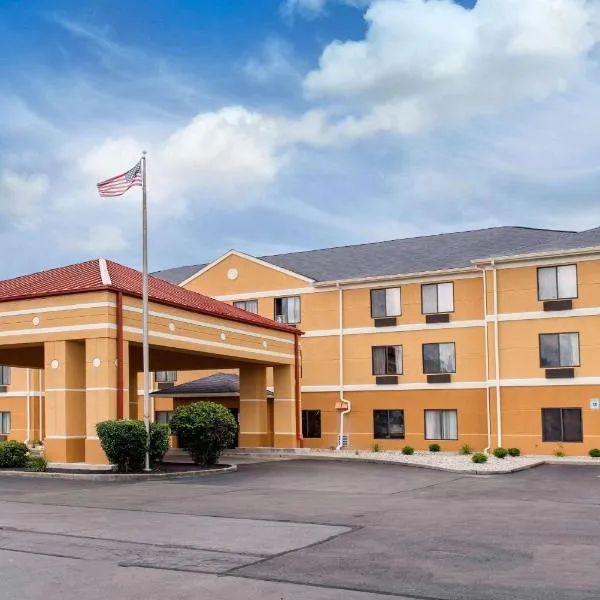 Quality Inn & Suites Anderson I-69，位于Daleville的酒店