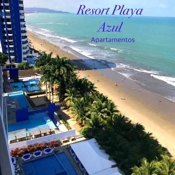 Resort Playa Azul Departamentos frente al mar，位于通苏帕的酒店