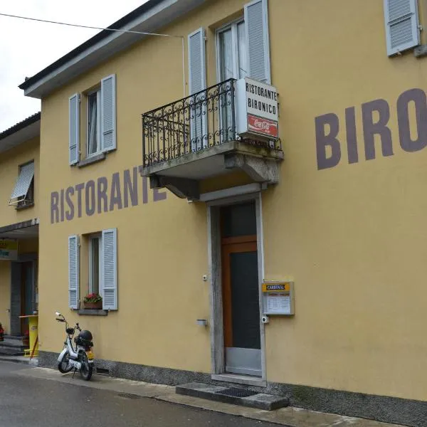 比荣尼可餐厅及酒店，位于Bironico的酒店