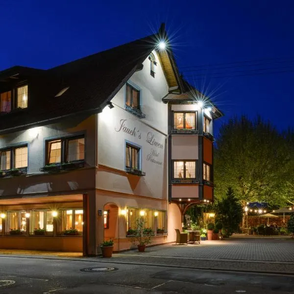 召赤司罗文酒店及餐厅，位于Neuershausen的酒店