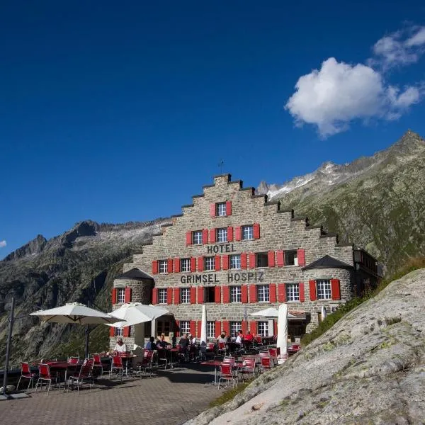 格里姆塞尔霍斯皮斯西斯托西赫斯阿尔卑酒店，位于Guttannen的酒店