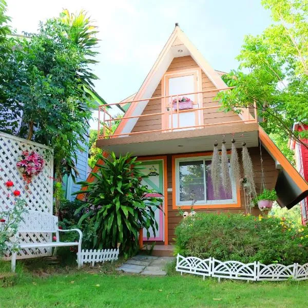 A Houses Homestay，位于Ban Lam Thong Lang的酒店