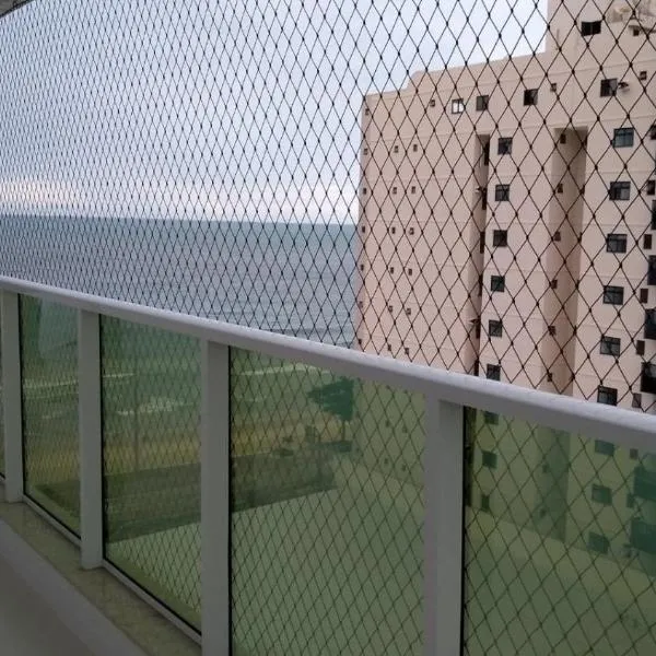 apartamento praia do morro - beira mar，位于瓜拉派瑞的酒店