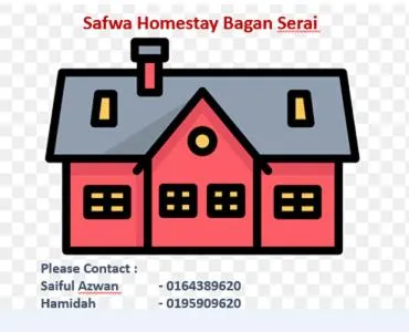 Safwa Homestay Bagan Serai，位于Tanjung Piandang的酒店
