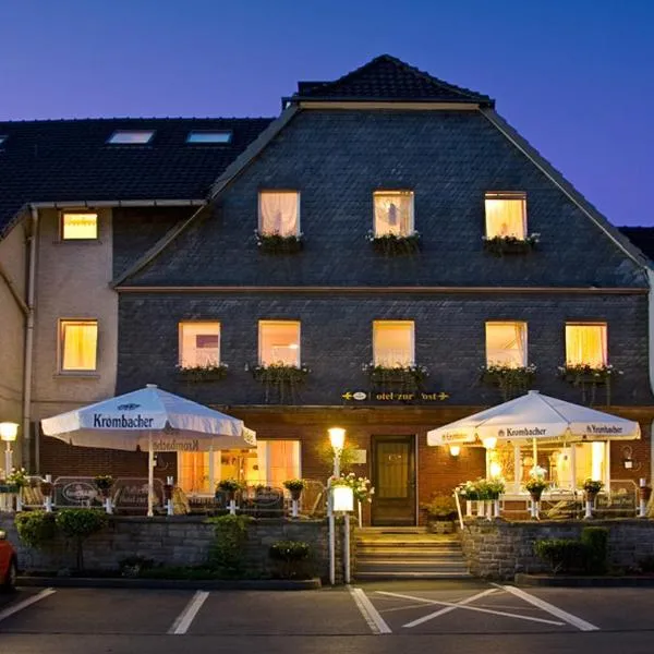 Hotel zur Post，位于Füchten的酒店