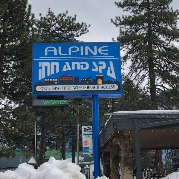 阿尔派Spa宾馆，位于南太浩湖的酒店