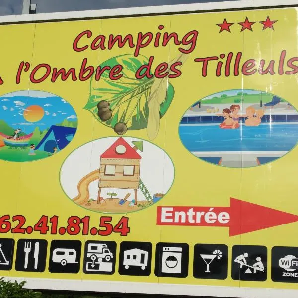 Camping "A l'Ombre des Tilleuls"，位于Peyrouse的酒店