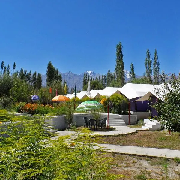 努布拉虎营露营地，位于Satti的酒店