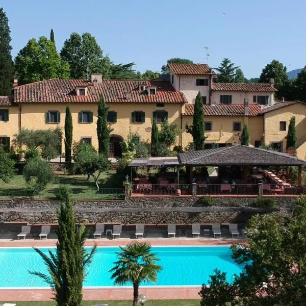 瑞伽奇别墅酒店，位于Poggio Alla Croce的酒店