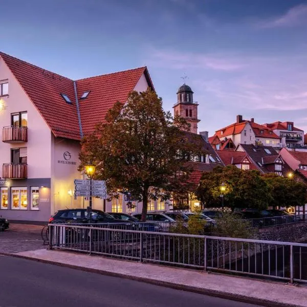 舒贝特环形酒店，位于Groß Felda的酒店