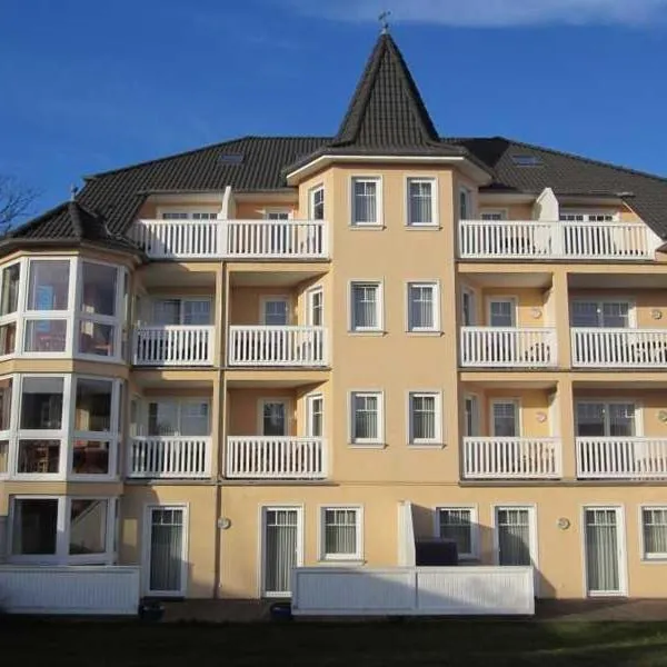 Ferienwohnung mit Balkon im Ostsee，位于普特布斯的酒店