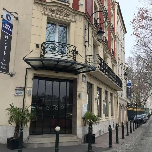 西塞纳贝斯特韦斯特酒店，位于Croissy-sur-Seine的酒店