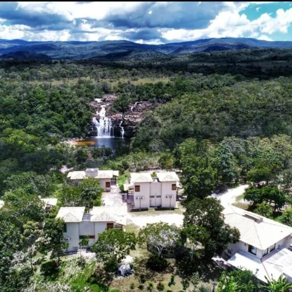 Pousada Cachoeira Poço Encantado，位于Tapa-Ôlho的酒店