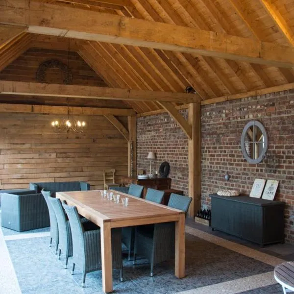 'Hof der Heerlijckheid'，位于博尔赫隆的酒店