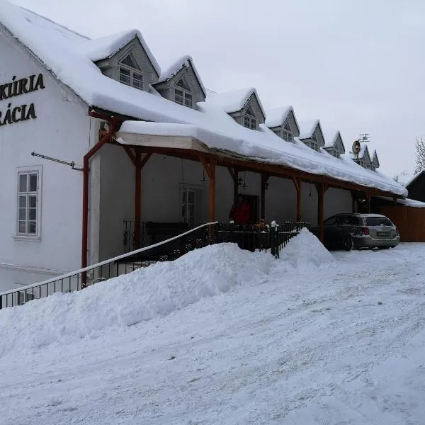 库利亚旅馆，位于Vyšný Kubín的酒店