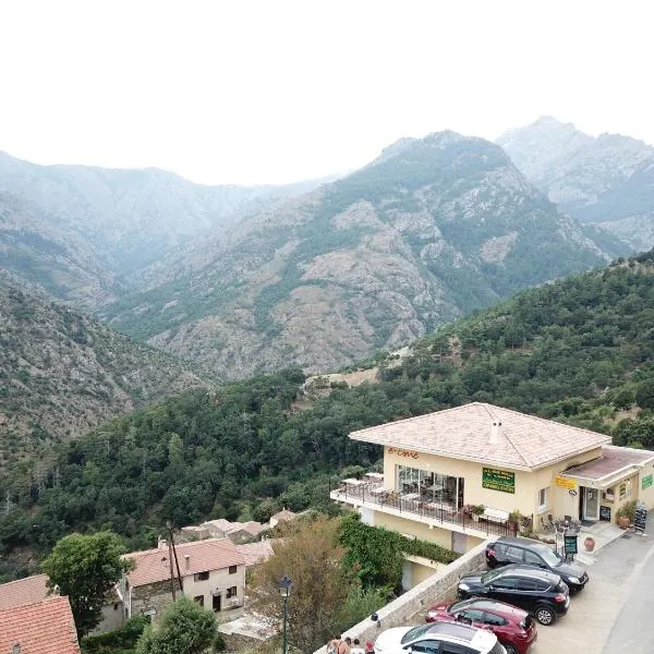Résidence E CIME ASCO Locations de studios meublés，位于Asco的酒店