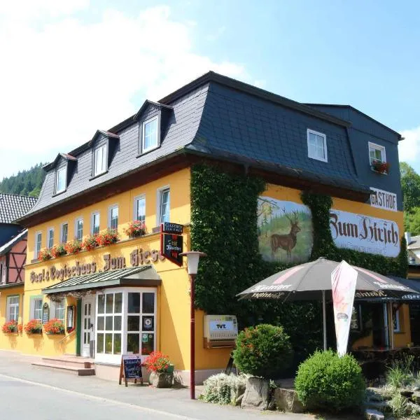 Landhotel Zum Hirsch，位于Lichtenhain的酒店