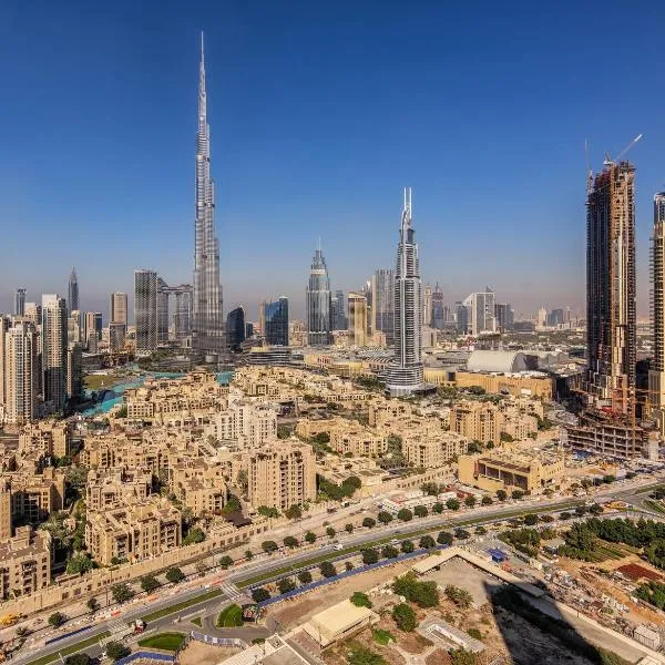 Nasma Luxury Stays - Fantastic Burj Khalifa View From This Fancy Condo，位于迪拜的酒店