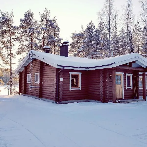 Loma-Pälsilä lakeside villa，位于Ruolahti的酒店