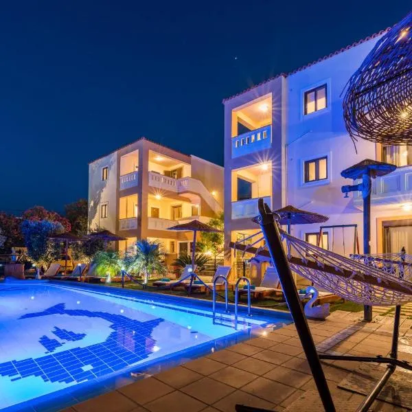 Villa Gereoudis Apartments with Sea View & Pool，位于科林瓦里奥的酒店