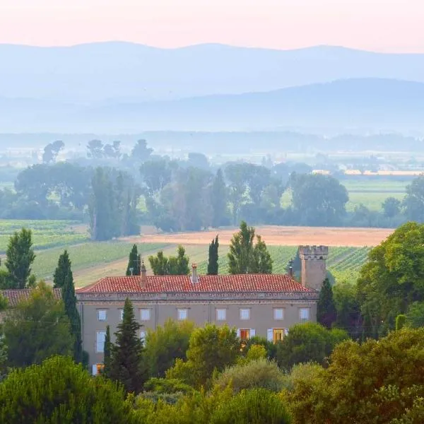 Château de la Motte - Entre Narbonne et le Canal du Midi，位于Marcorignan的酒店