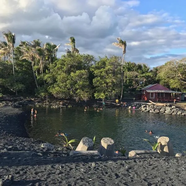 柯伊娜海豚小屋旅馆，位于帕霍阿的酒店