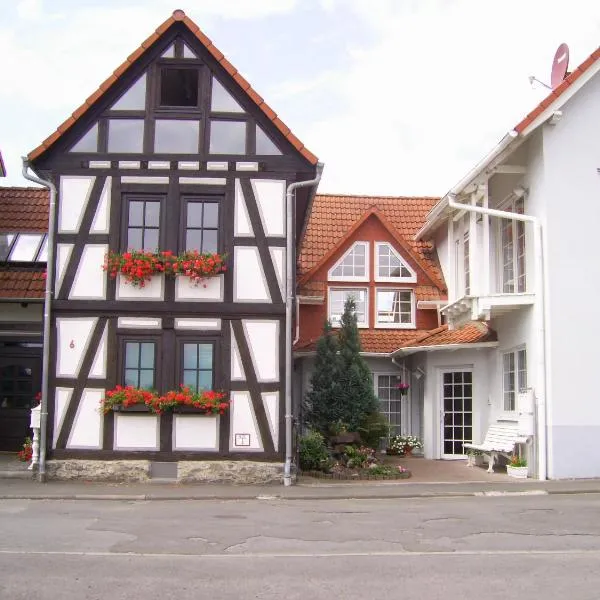 Fachwerkhaus in D 63667 Nidda für 8 bis 12 Personen，位于Trais-Horloff的酒店