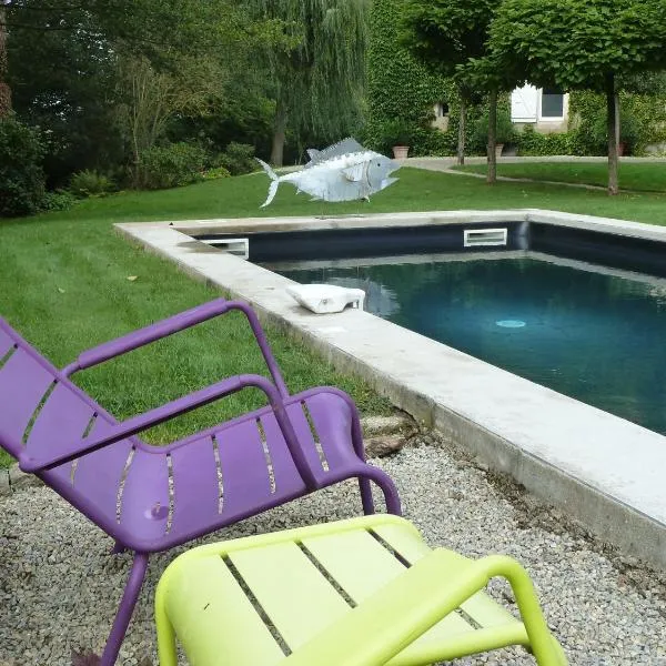 Moulin Renaudiots - Escapade Luxe Refuge cosy & Bourgogne au coin du feu，位于欧坦的酒店