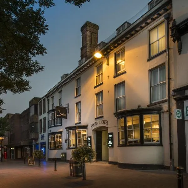 The Swan Hotel, Stafford, Staffordshire，位于斯塔福德的酒店