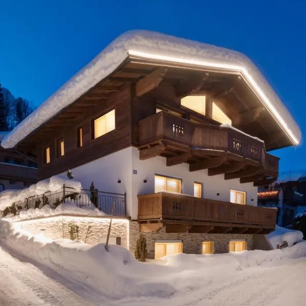 Villa Mountainview - Kirchberg bei Kitzbühel, Sauna, Kamin, nicht weit zu den Skiliften，位于萨尔巴赫的酒店