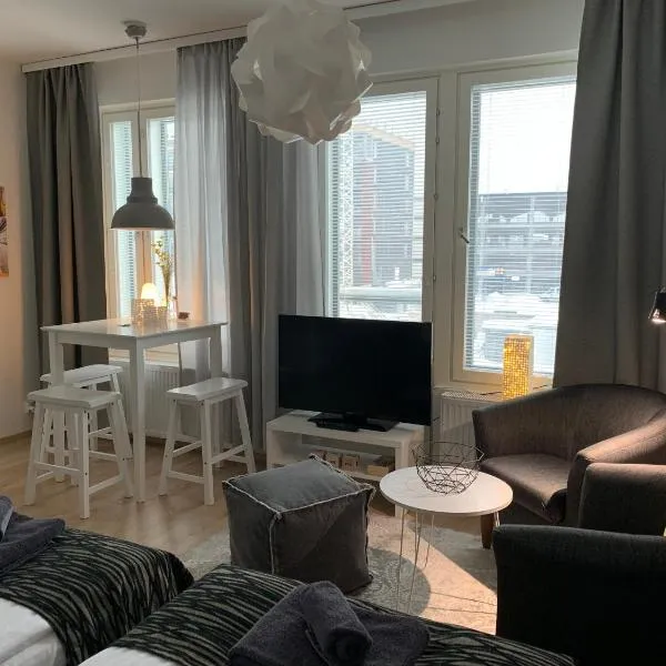 海港公寓，位于Vaajakoski的酒店