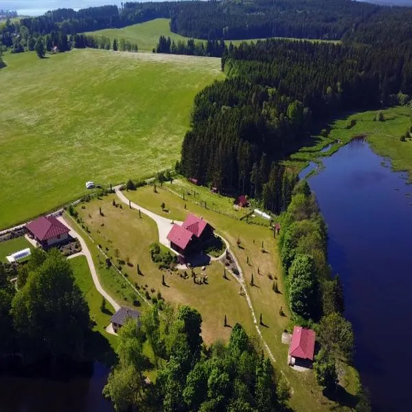 Lipno Island，位于弗林布尔克的酒店