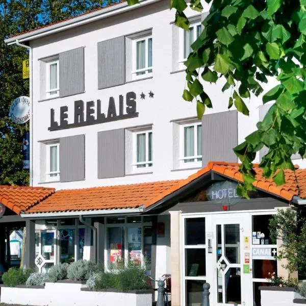 Logis Hôtel Le Relais，位于比斯卡罗斯海滩的酒店