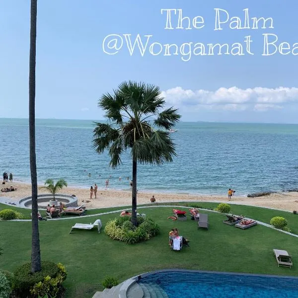 Beach Front Condominium at The Palm Wongamat，位于北芭堤雅的酒店