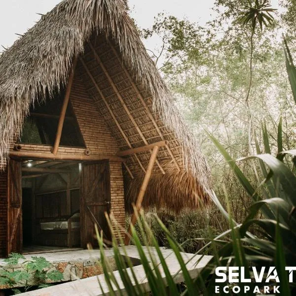 Selva Teenek Eco-Park，位于Damían Carmona的酒店