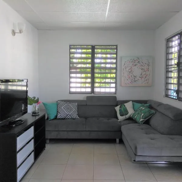 Urban Terrace Apartment in San Juan，位于Barrio Nuevo的酒店