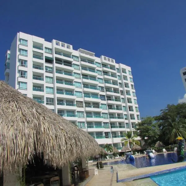 Costa Azul Suites 403，位于圣玛尔塔的酒店
