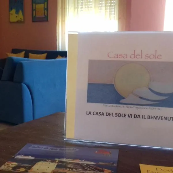 La Casa del Sole，位于恩佩多克莱港的酒店