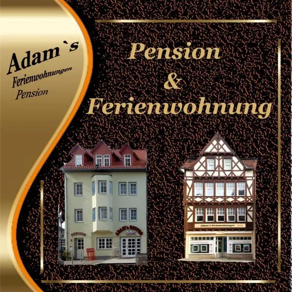 Adams Pension und Ferienwohnungen，位于Eigenrieden的酒店