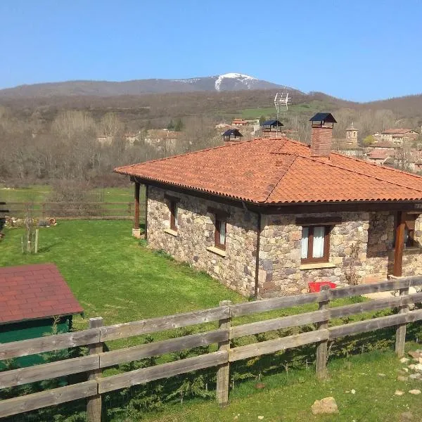 Casa de campo sierra de la demanda，位于Barbadillo del Pez的酒店